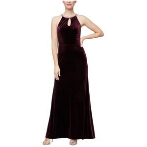 ALEX & EVE Womens Embellished Gown Dress, NWT